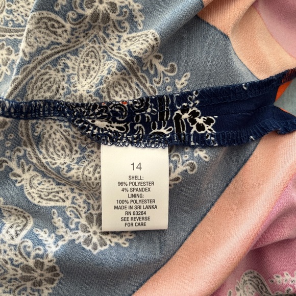 Boho Maxi Sleeveless by Roz & Ali – Size 14 - Picture 7 of 9